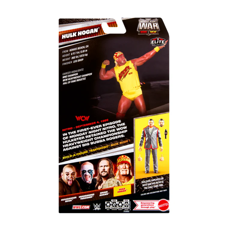 Hulk Hogan - Wwe Elite Monday Night Wars Series 11