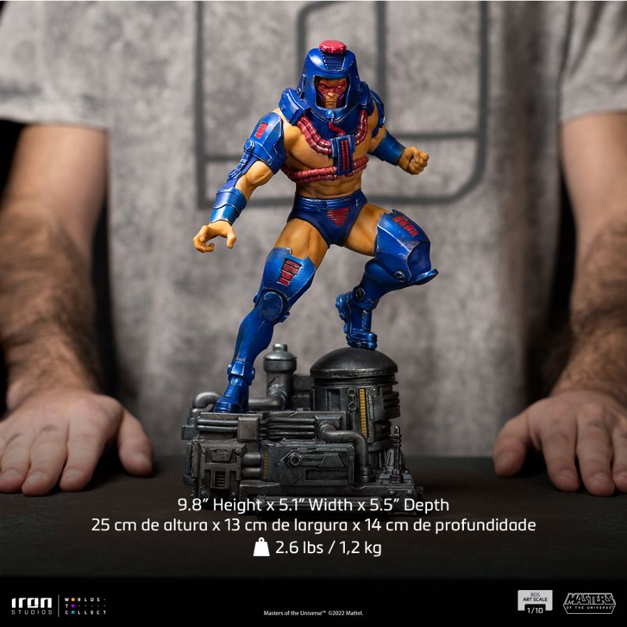 Iron Studios Masters Of The Universe Man-E-Faces 1:10 Art Scale Statue