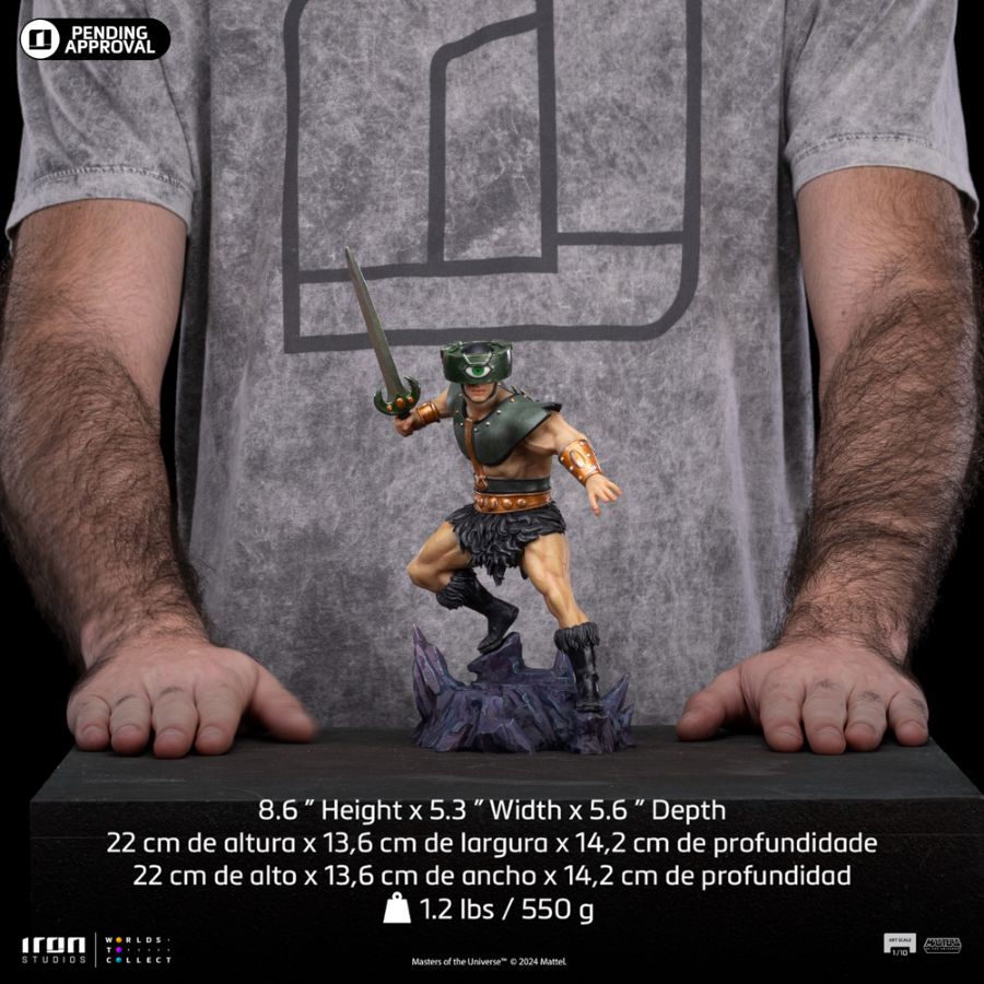 Iron Studios Masters Of The Universe Tri-Klops 1:10 Art Scale Statue