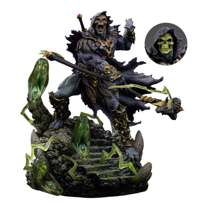 Iron Studios Masters Of The Universe Skeletor Unleashed Deluxe 1:10 Art Scale Statue