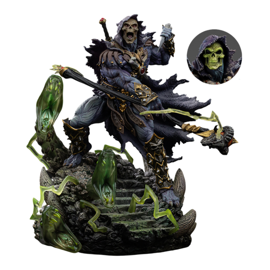 Iron Studios Masters Of The Universe Skeletor Unleashed Deluxe 1:10 Art Scale Statue