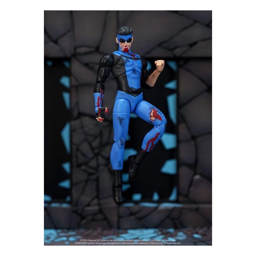 Invincible (Tv) – Invincible (Bloody) Sdcc Exclusive 1:12 Action Figure