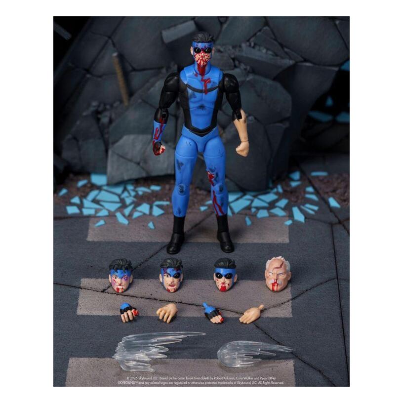 Invincible (Tv) – Invincible (Bloody) Sdcc Exclusive 1:12 Action Figure