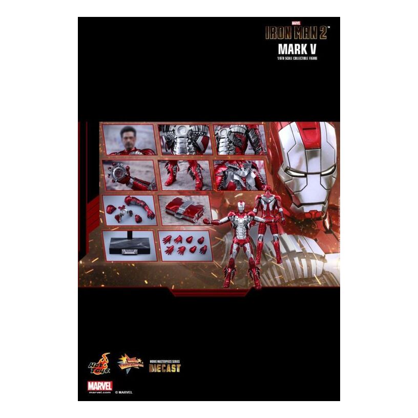 Iron Man 2 – Mark V Diecast 1:6 Scale Collectable Action Figure