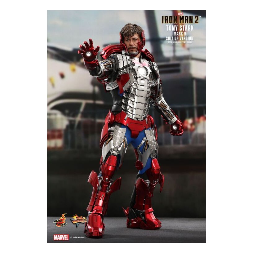Iron Man 2 – Tony Stark Mark V Suit Up 1:6 Scale Collectable Action Figure