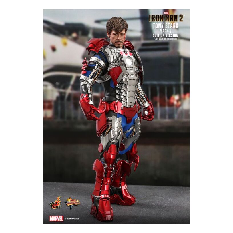 Iron Man 2 – Tony Stark Mark V Suit Up 1:6 Scale Collectable Action Figure