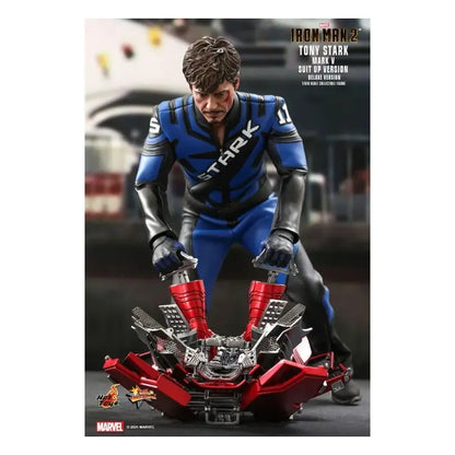 Iron Man 2 – Tony Stark Mark V Suit Up Deluxe 1:6 Scale Action Figure