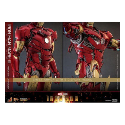 Iron Man Mk3 Armor Suit Up Version Diecast 1:6 Collectable Action Figure