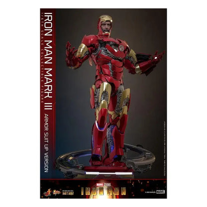 Iron Man Mk3 Armor Suit Up Version Diecast 1:6 Collectable Action Figure