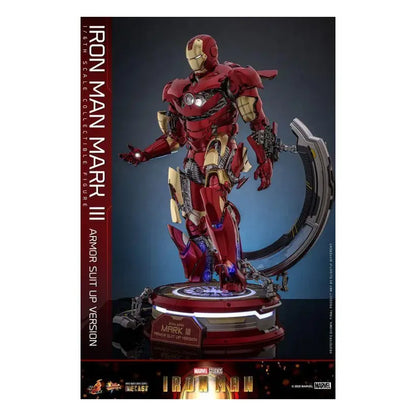 Iron Man Mk3 Armor Suit Up Version Diecast 1:6 Collectable Action Figure