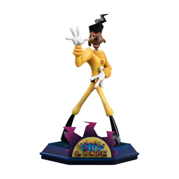 Powerline - A Goofy Movie Art Scale 1:10 Statue - Iron Studios â€” Complete statue front view on white