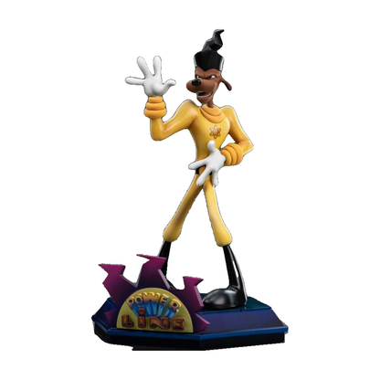 Powerline - A Goofy Movie Art Scale 1:10 Statue - Iron Studios â€” Complete statue alternate view on white