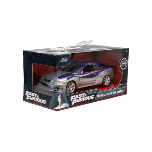 Fast & Furious - 1:32 1995 Nissan Skyline Gt-R R33 Diecast Vehicle