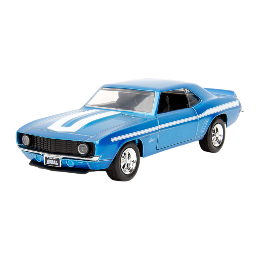 Fast & Furious - 1:32 1969 Chevrolet Camaro (Candy Blue) Diecast Vehic