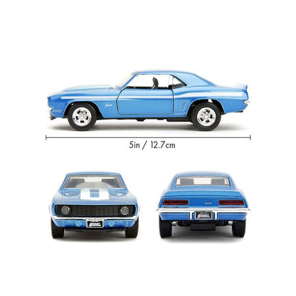 Fast & Furious - 1:32 1969 Chevrolet Camaro (Candy Blue) Diecast Vehic