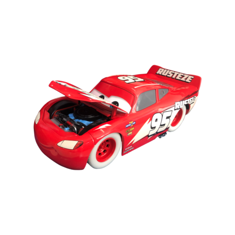 Cars - 1:24 Lightning Mcqueen Glow Diecast Vehicle