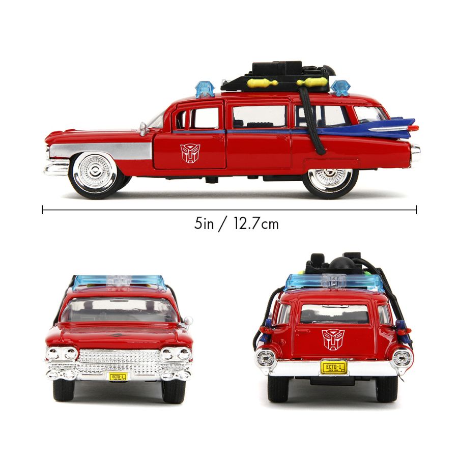 Ghostbusters - Cadillac Ecto-1 X Optimus Prime Mash-Up 1:32 Scale