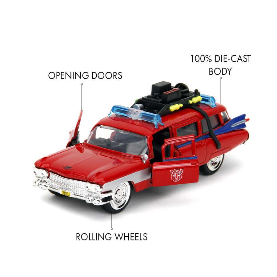 Ghostbusters - Cadillac Ecto-1 X Optimus Prime Mash-Up 1:32 Scale