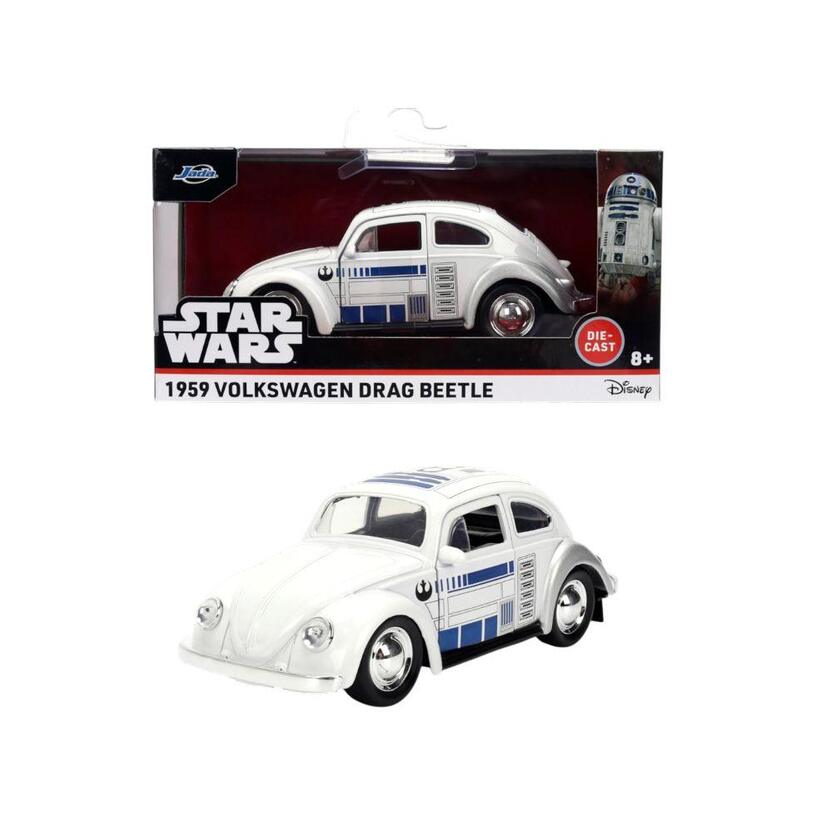 Star Wars – 1:32 1959 Volkswagen Drag Beetle (R2D2) Diecast