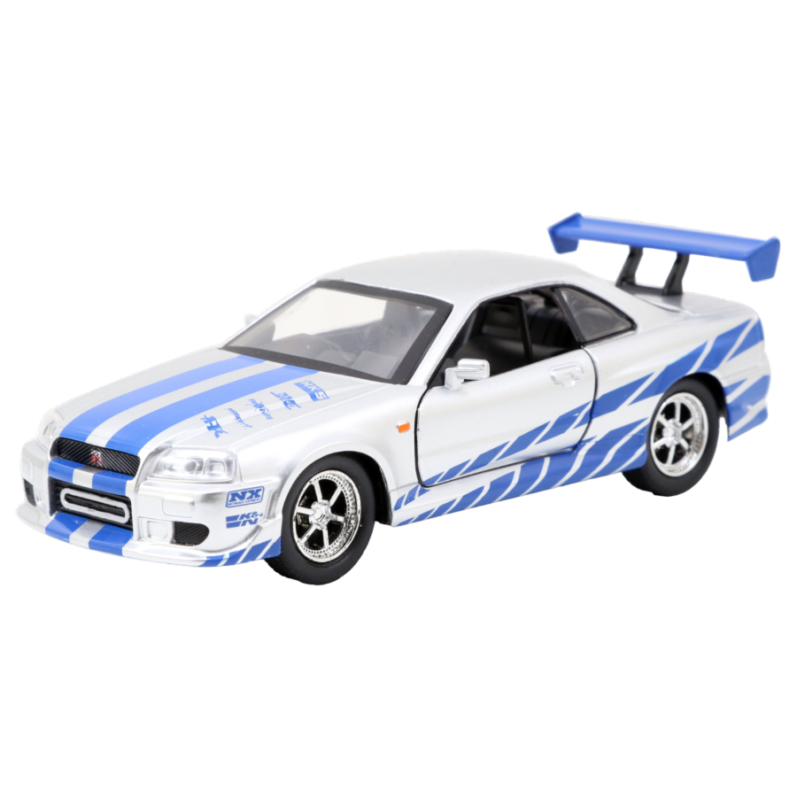 Fast & Furious - 1:32 2002 Nissan Skyline Gtr R34 Sv Diecast Vehicle
