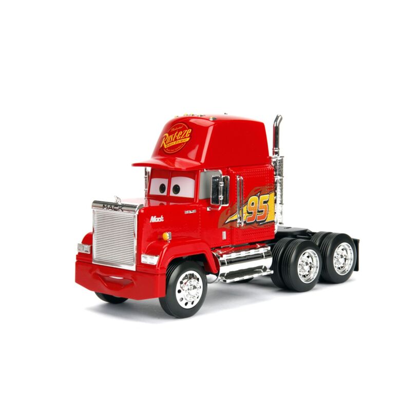 Disney Cars - 1:24 Mack 1985 Super-Liner W/Trailer Diecast Vehicle