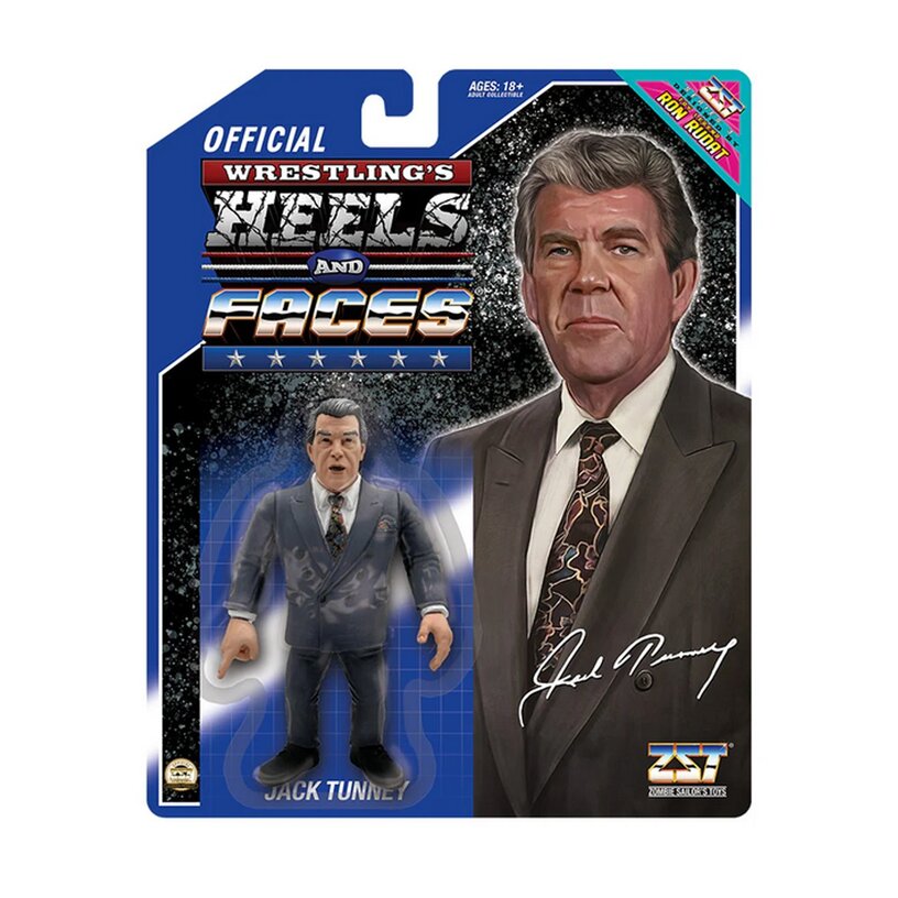 Jack Tunney Wrestling Heels & Faces S3 4.5-Inch Action Figure