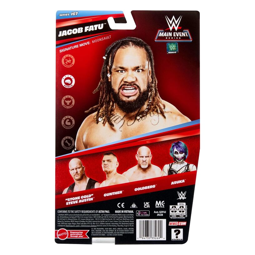 Jacob Fatu Wwe Main Event Series 176