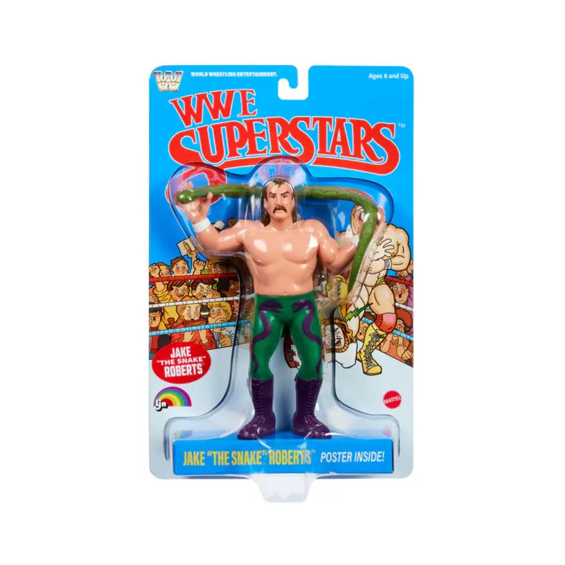 Jake The Snake Roberts 2026 Mattel Ljn Wwe Superstars Series 3