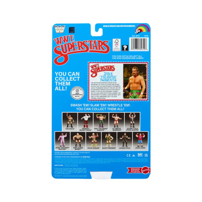 Jake The Snake Roberts 2026 Mattel Ljn Wwe Superstars Series 3