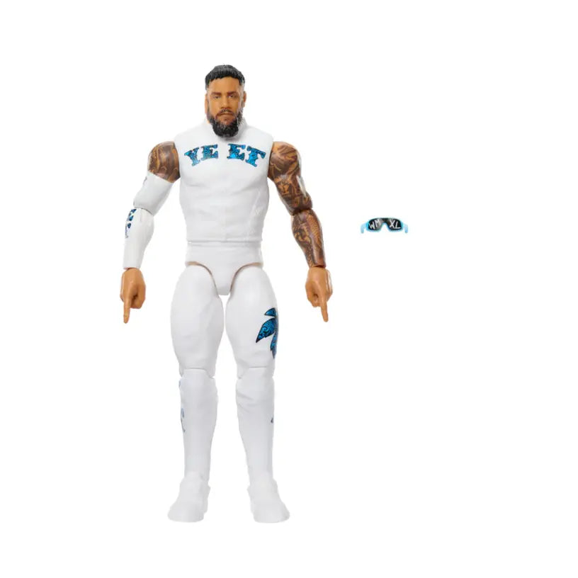 Jey Uso - Wwe Main Event Greatest Hits White Attire 2026 Figure