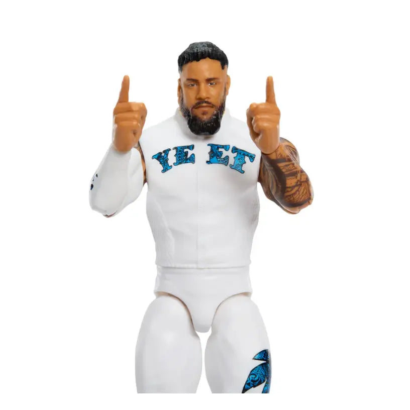 Jey Uso - Wwe Main Event Greatest Hits White Attire 2026 Figure