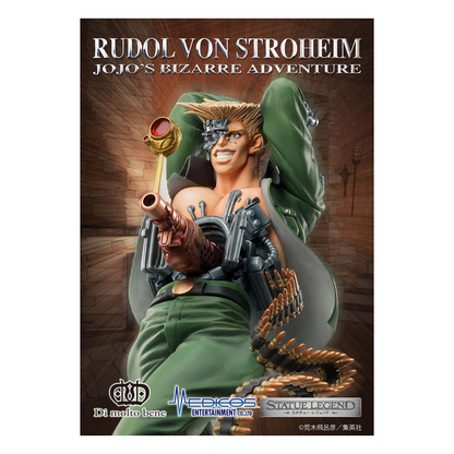 Jojo'S Bizarre Adv Part 2 - Battle Tendency: Statue Legend Rudol Von Stroheim