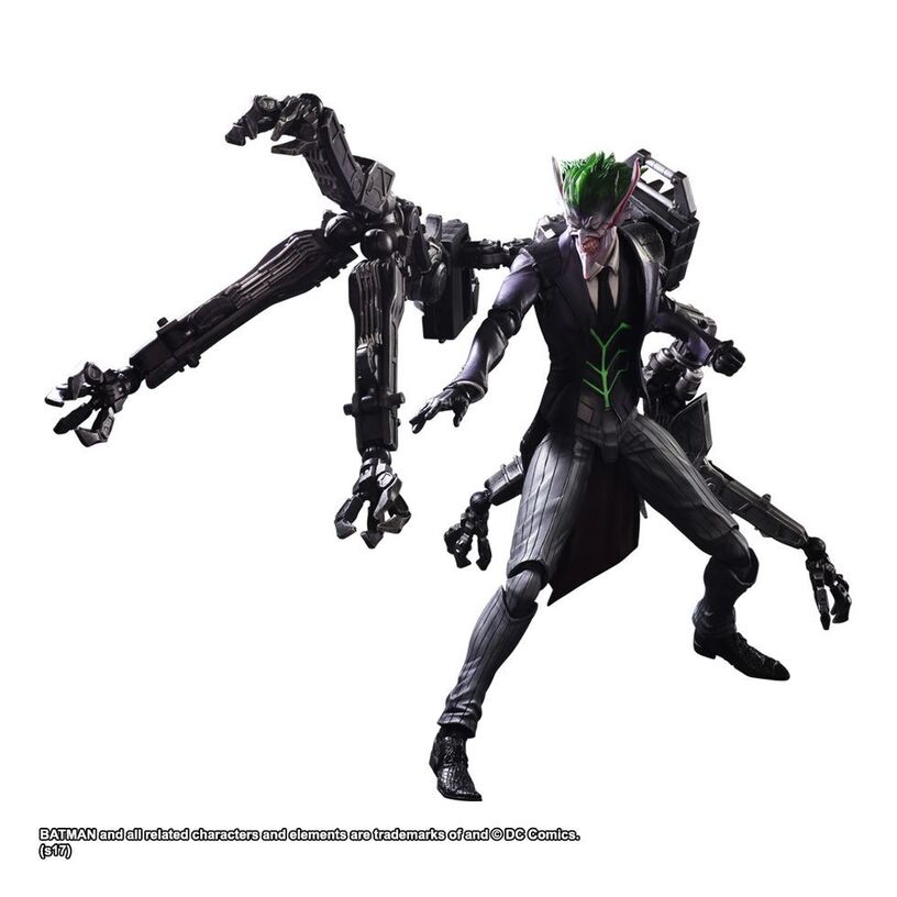 Joker Play Arts Action Figure By Dc Comics – Tetsuya Nomura