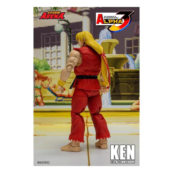 Ken 1/12 Scale Street Fighter Alpha 3 Storm Arena