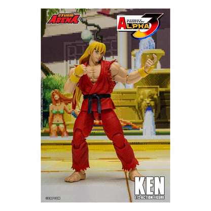 Ken 1/12 Scale Street Fighter Alpha 3 Storm Arena