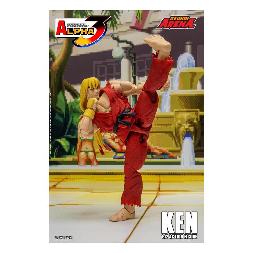Ken 1/12 Scale Street Fighter Alpha 3 Storm Arena