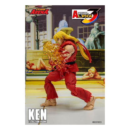 Ken 1/12 Scale Street Fighter Alpha 3 Storm Arena