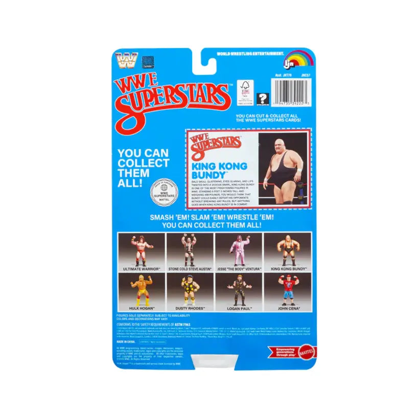 King Kong Bundy Chase 2026 Mattel Ljn Wwe Superstars Series 2