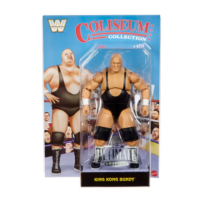 King Kong Bundy Wwe Mattel Ultimate Edition Coliseum Collection S8