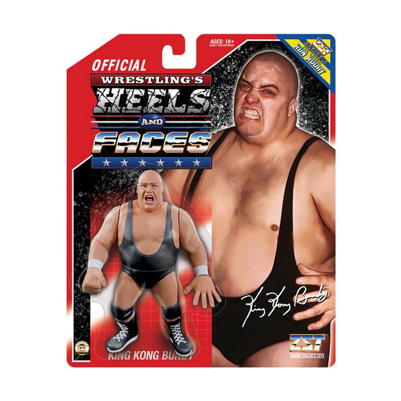 King Kong Bundy Wrestling Heels And Faces S2 4.5-Inch Action Figure