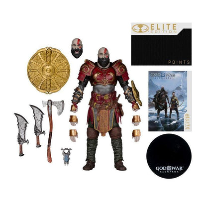 Kratos God Of War Ragnarok 7" Figure With Ares Armor Elite Edition