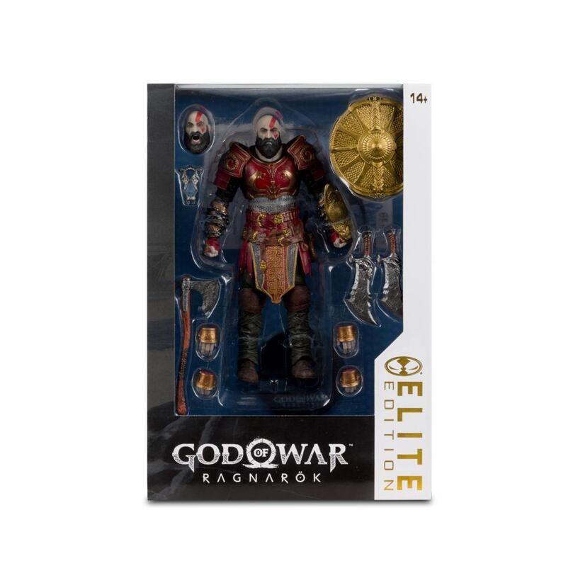 Kratos God Of War Ragnarok 7" Figure With Ares Armor Elite Edition