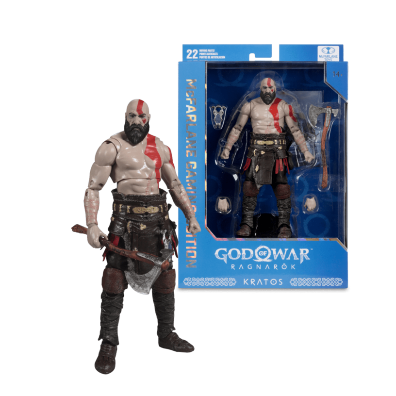 Kratos God Of War Ragnarok Gaming Edition 7" Figure