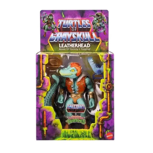 Leatherhead - MOTU x TMNT Origins Turtles of Grayskull Figure