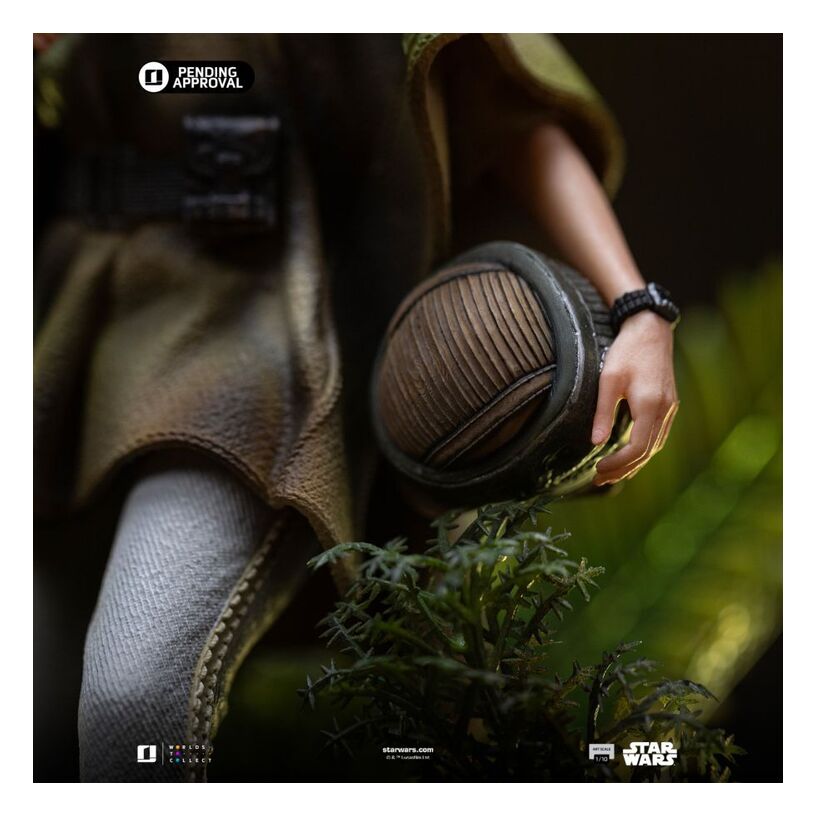 Leia And Wicket Star Wars 1:10 Statue