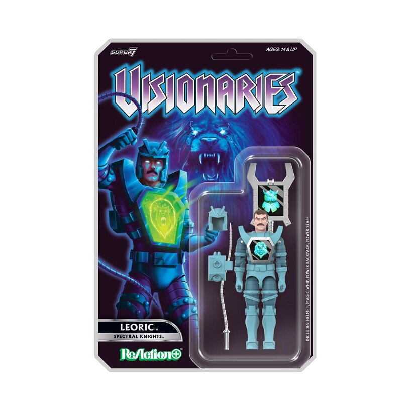 Leoric 3 3/4-Inch Visionaries Reaction+ Figure