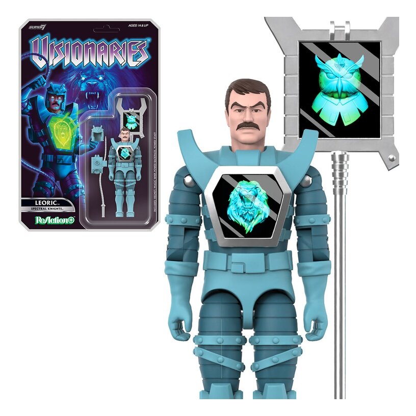 Leoric 3 3/4-Inch Visionaries Reaction+ Figure