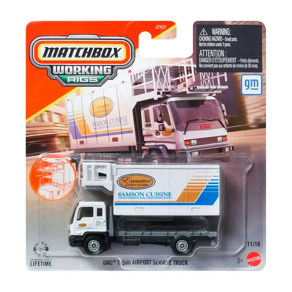 Gmc 78500 Airport Service Truck Matchbox Working Rigs Jcy27-979H
