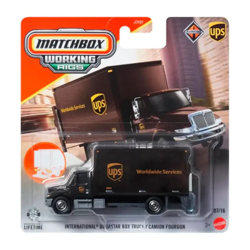 International Ups Truck Matchbox Working Rigs Jcy27-979H