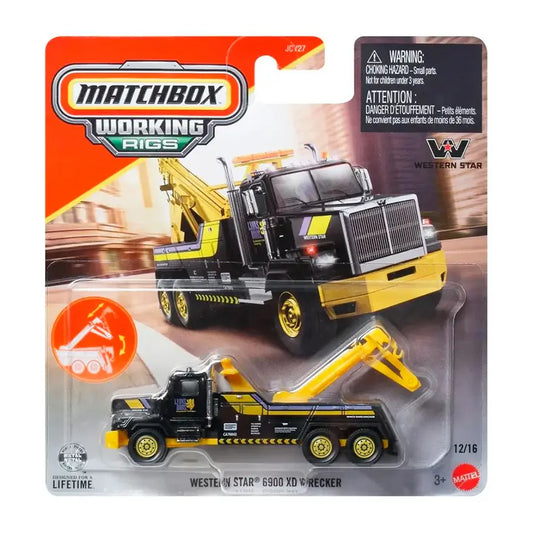 Western Star 6900 Xo Wrecker Matchbox Working Rigs Jcy27-979H
